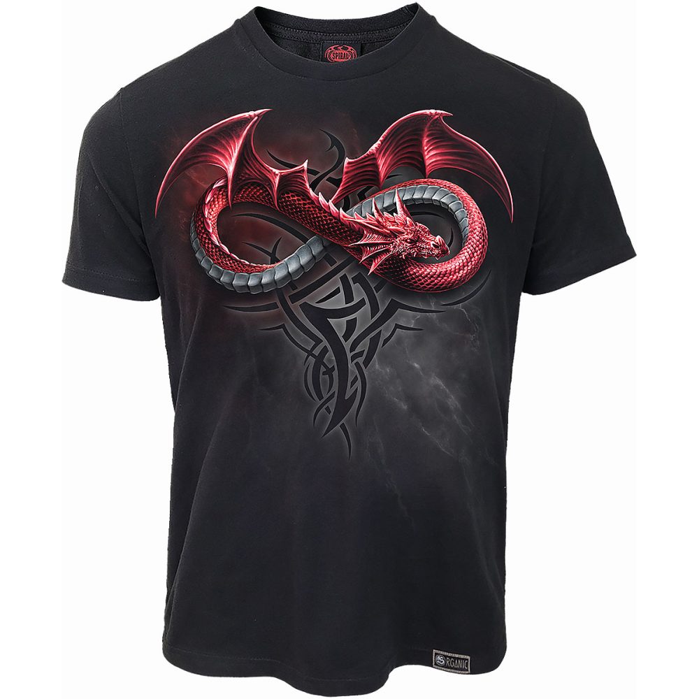 Spiral - Infinity Dragons Tshirt Homme - Noir